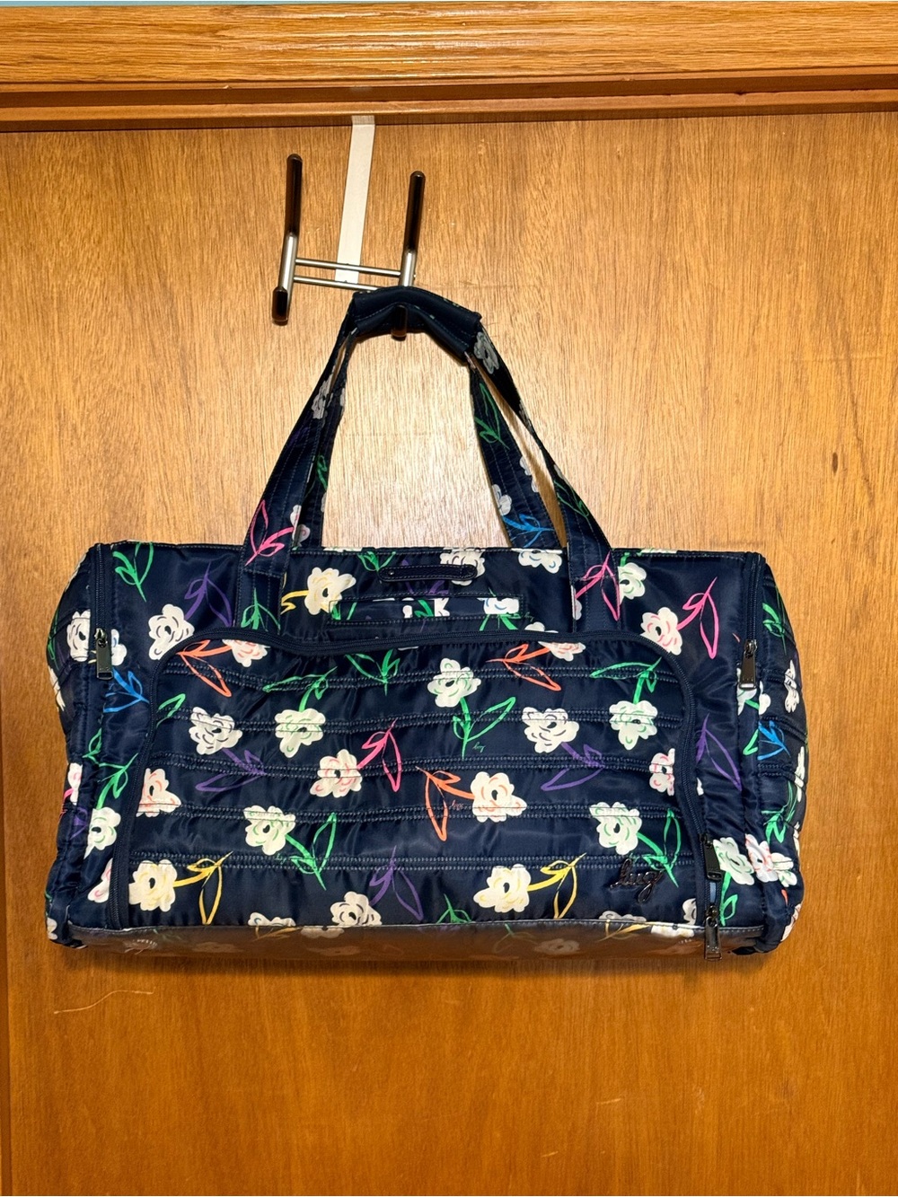 Lug Trolley Duffel Bag Bright Floral